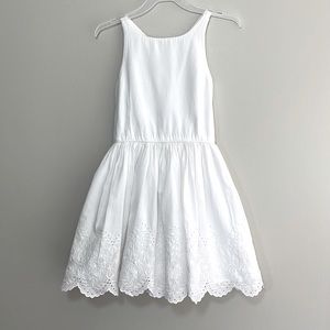 Polo Ralph Lauren White Eyelet Dress